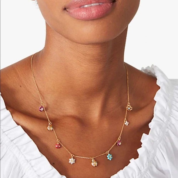 kate spade Multicolor Charm Necklace - Picture 5 of 5